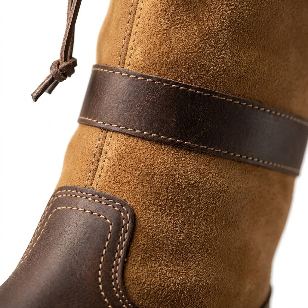 Lexington Water-Resistant Tall Country Boots — Chocolate Fawn