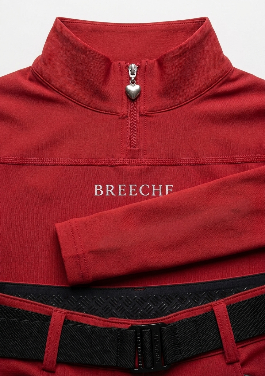 AirTec Performance Base Layer — Deep Red