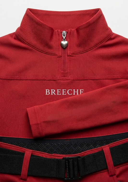 AirTec Performance Base Layer — Deep Red